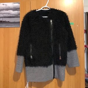 TopShop Sherpa/Furry Coat